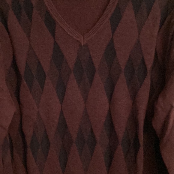 Men V Neck Sweater size Large, J. Ferrar Brand. - Picture 2 of 5